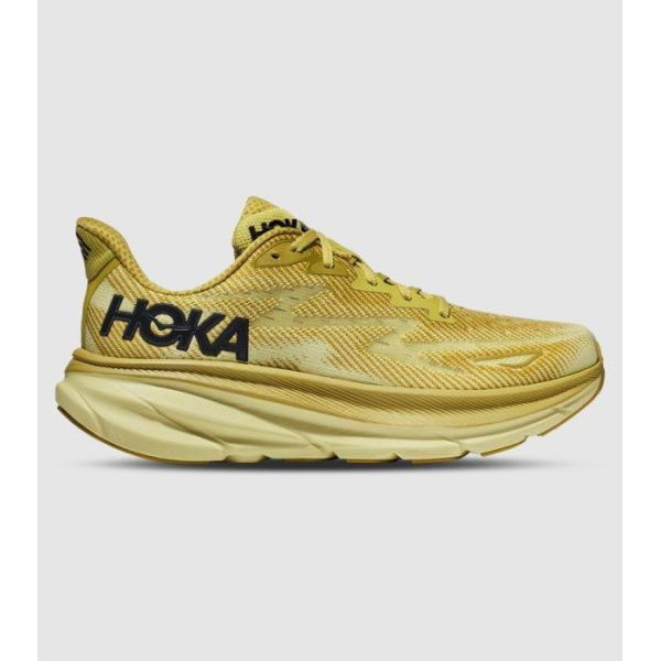 Hoka Clifton 9 Mens Shoes (Yellow - Size 10)