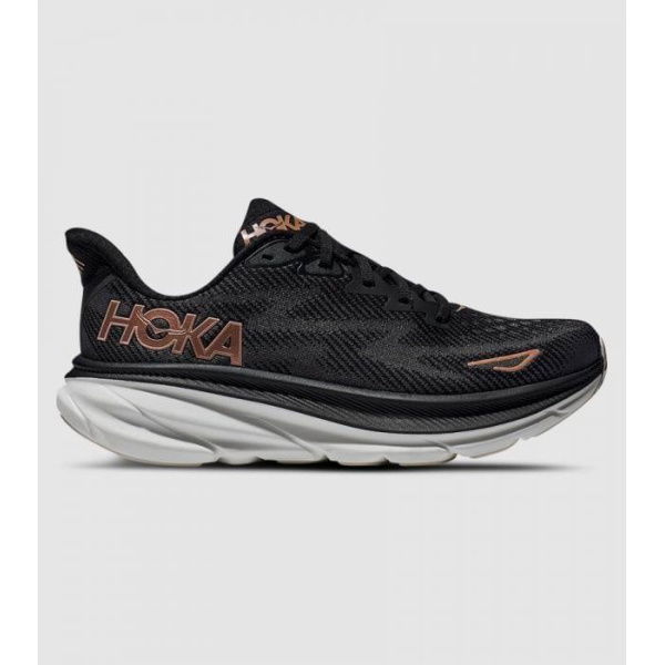 Hoka Clifton 9 Womens Shoes (Black - Size 11)