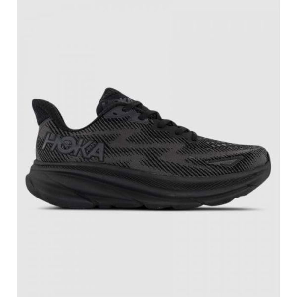 Hoka Clifton 9 Womens Shoes (Black - Size 9)