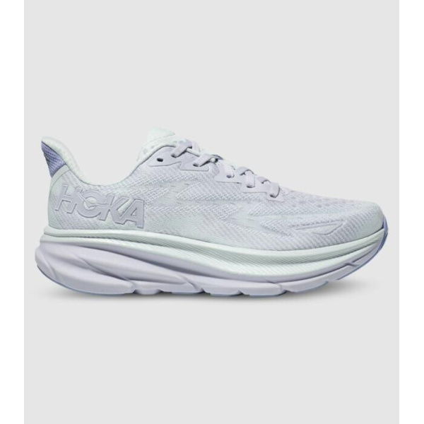 Hoka Clifton 9 Womens Shoes (Grey - Size 10)