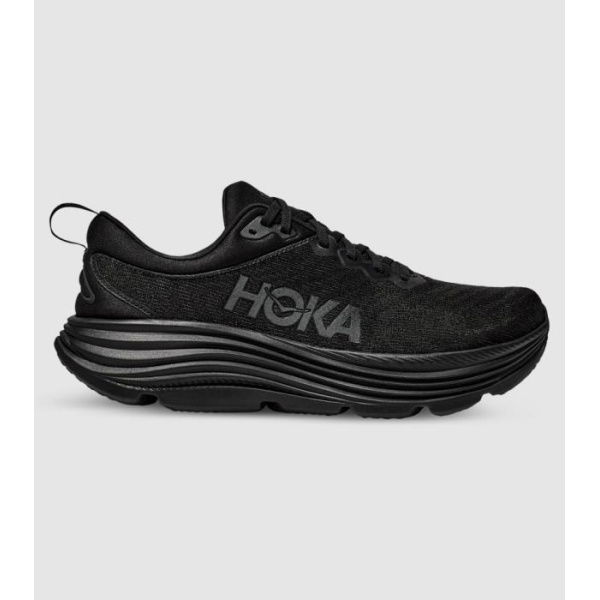 Hoka Gaviota 5 (D Wide) Womens Shoes (Black - Size 10)