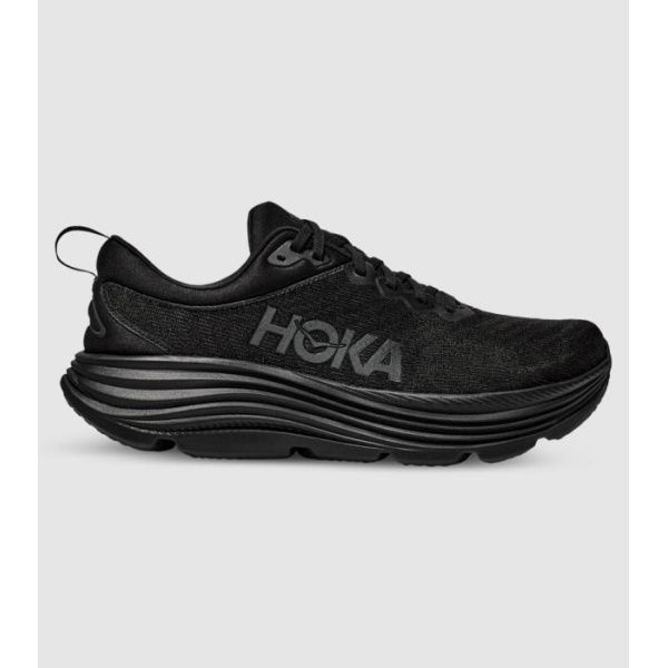 Hoka Gaviota 5 (D Wide) Womens Shoes (Black - Size 7.5)