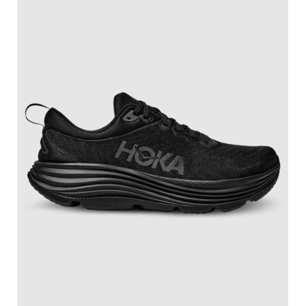 Hoka Gaviota 5 Womens Shoes (Black - Size 5.5)