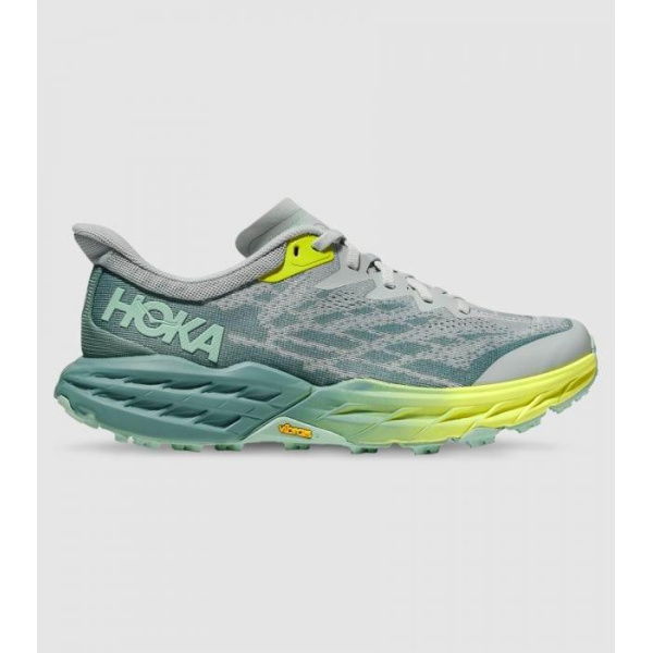 Hoka Speedgoat 5 (D Wide) Womens (Green - Size 11)