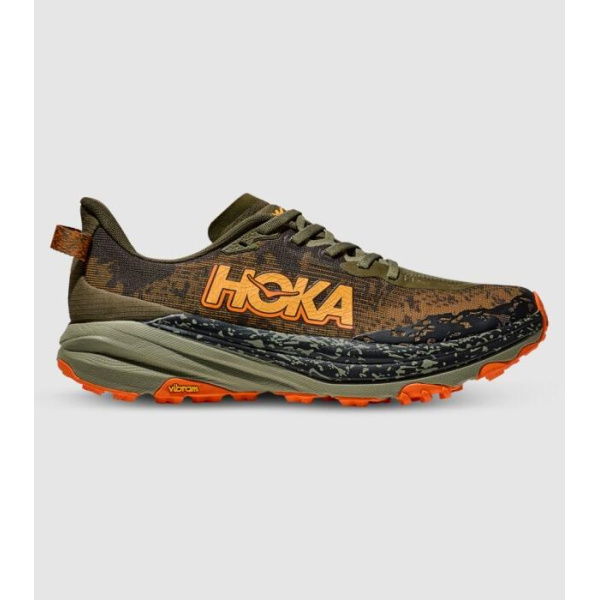 Hoka Speedgoat 6 (2E Wide) Mens (Green - Size 10.5)