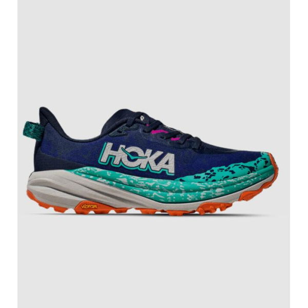 Hoka Speedgoat 6 (D Wide) Womens (Blue - Size 10.5)