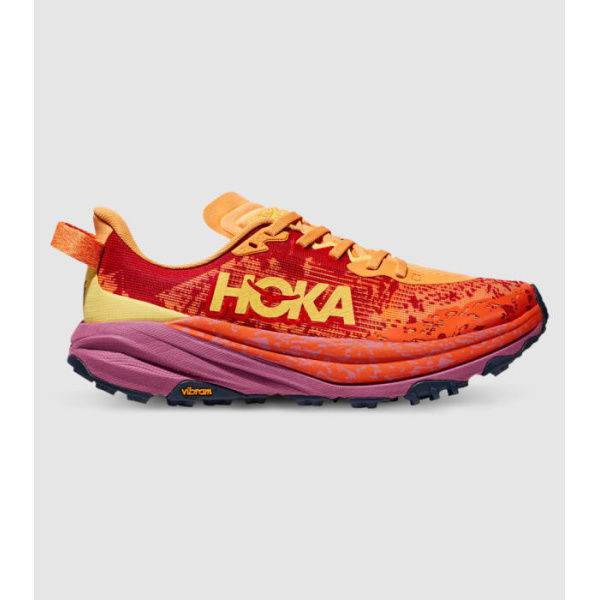 Hoka Speedgoat 6 Womens (Orange - Size 8)