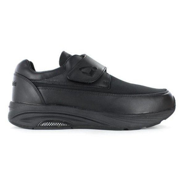 Instride Aerostride Strap (2E Wide) Mens Shoes (Black - Size 10)