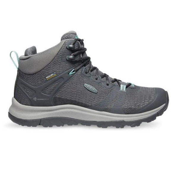 Keen Terradora Ii Mid Waterproof Womens Magnet Ocean Wave Shoes (Grey - Size 7)