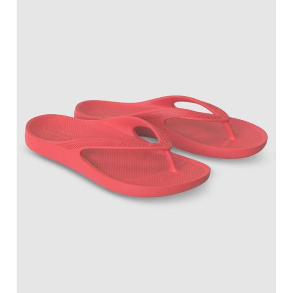 Lightfeet Revive Arch Support Mens Thong (Red - Size 10)