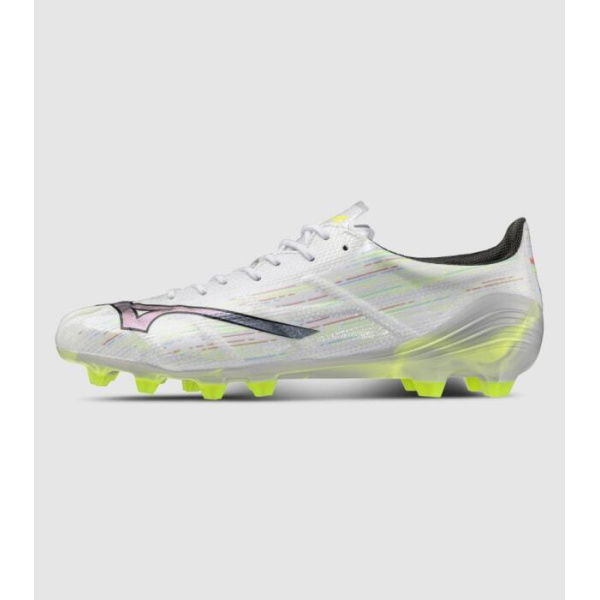 Mizuno Alpha 2 Elite (Fg) Mens Football Boots (White - Size 9)