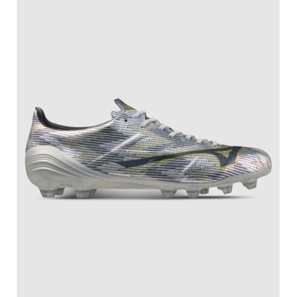 Mizuno Alpha Elite 2 (Fg) Mens Football Boots (White - Size 10)