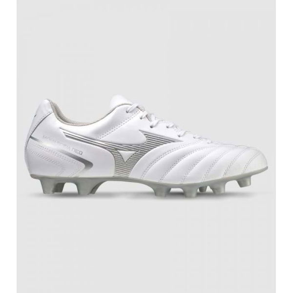 Mizuno Monarcida Neo 2 Select (Fg) (2E Wide) Mens Football Boots Shoes (White - Size 10)