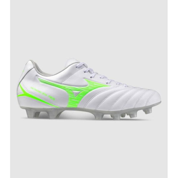 Mizuno Monarcida Neo Iii Select (Fg) Mens Football Boots (White - Size 10)