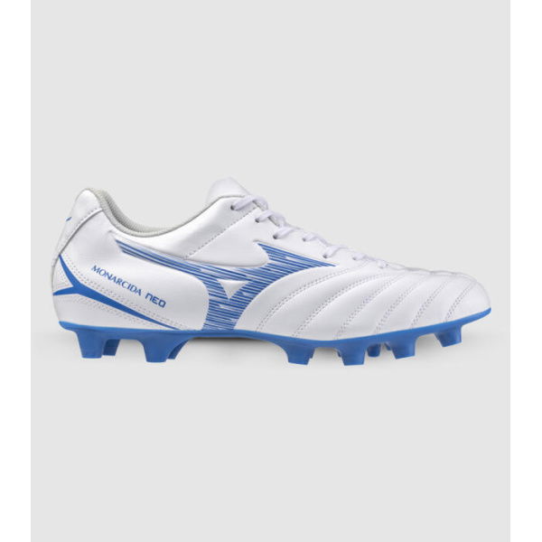 Mizuno Monarcide Neo 3 Select (Fg) Mens Football Boots (White - Size 13)