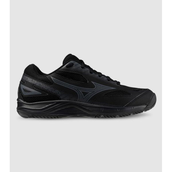 Mizuno Stealth Star 2 (Gs) Kids Netball Shoes (Black - Size 4)