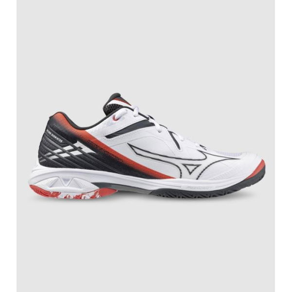 Mizuno Wave Claw 3 Mens Badminton Shoes Shoes (White - Size 12)