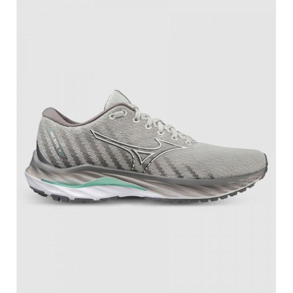 Mizuno Wave Inspire 19 (D Wide) Womens (Grey - Size 7)