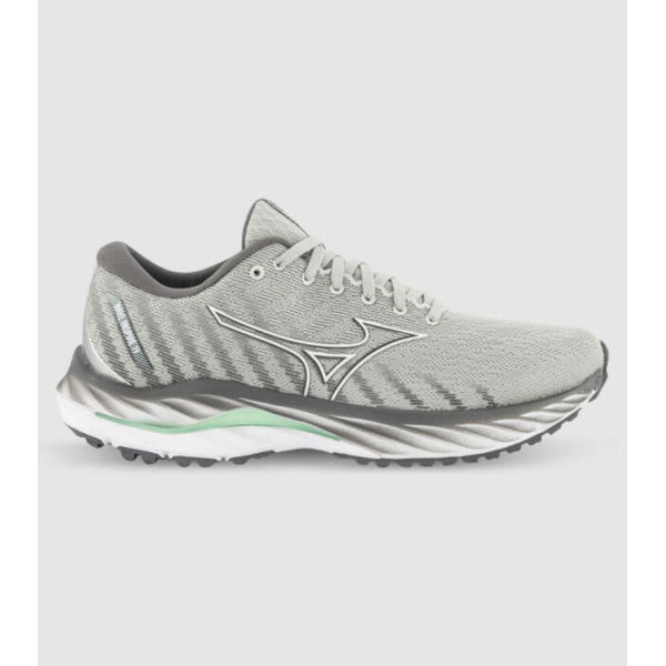 Mizuno Wave Inspire 19 (D Wide) Womens (Grey - Size 7.5)