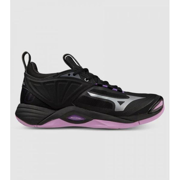 Mizuno Wave Momentum 2 Womens Netball Shoes (Black - Size 12)