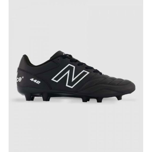 New Balance 442 V2 Academy (Fg) (2E Wide) Mens Football Boots (Black - Size 8)