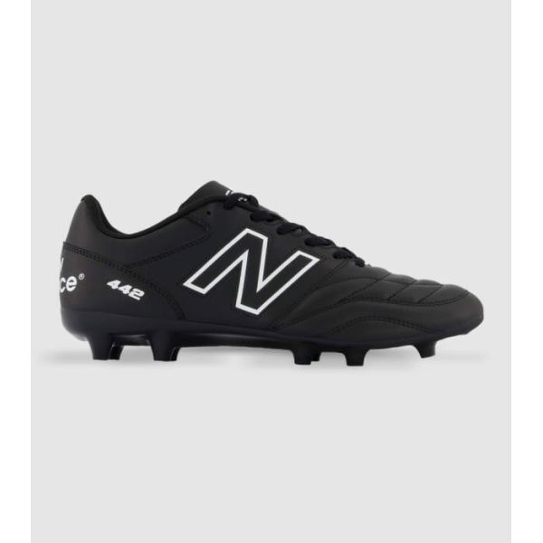 New Balance 442 V2 Academy (Fg) (2E Wide) Mens Football Boots (Black - Size 9.5)