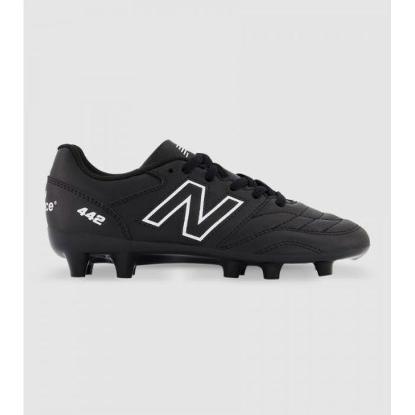 New Balance 442 V2 Academy (Fg) (Gs) Kids Football Boots (Black - Size 2)