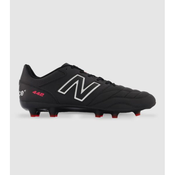 New Balance 442 V2 Team (Fg) (2E Wide) Mens Football Boots (Black - Size 9)