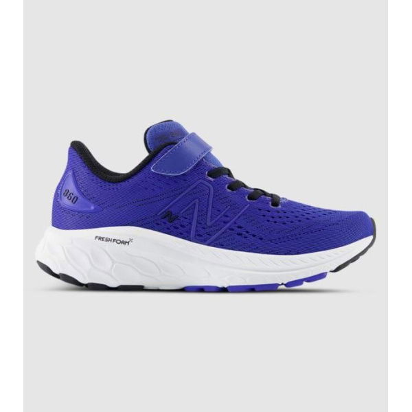 New Balance 860 V13 (Ps) Kids Shoes (Blue - Size 3)