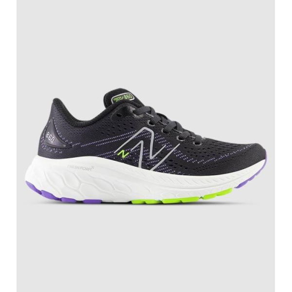 New Balance 860 V13 (Ps Lace Up) Kids Shoes (Black - Size 11)