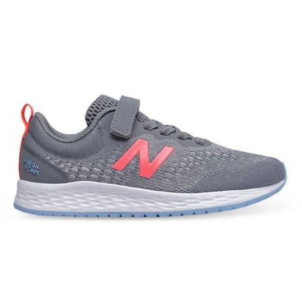 New Balance Fresh Foam Arishi V3 (Ps) Kids Grey Pink (Grey - Size 13)