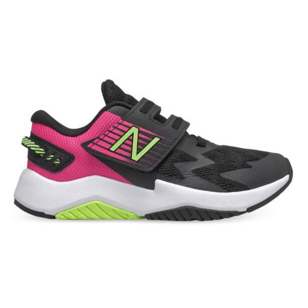 New Balance Rave Run (Ps) Kids Black Pink Glo (Black - Size 13)