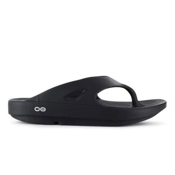 Oofos Ooriginal Thong Mens Black (Black - Size 11)