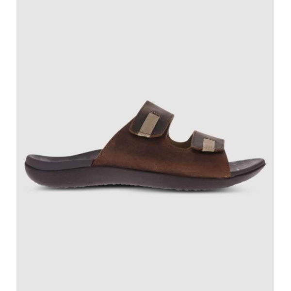 Orthaheel Connor Mens Slide (Brown - Size 13)