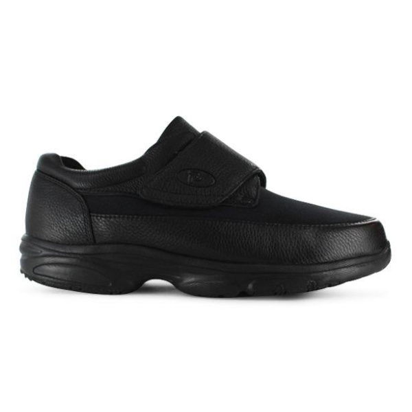 Propet Four Points Comfort (3E) Mens Black Shoes (Black - Size 9.5)