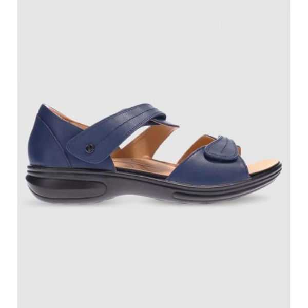 Revere Geneva Womens Sandal Shoes (Blue - Size 12)