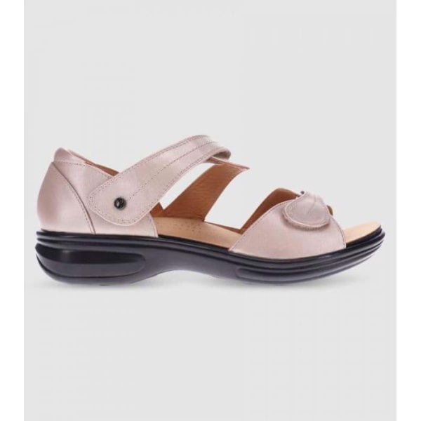 Revere Geneva Womens Sandal Shoes (Pink - Size 6)