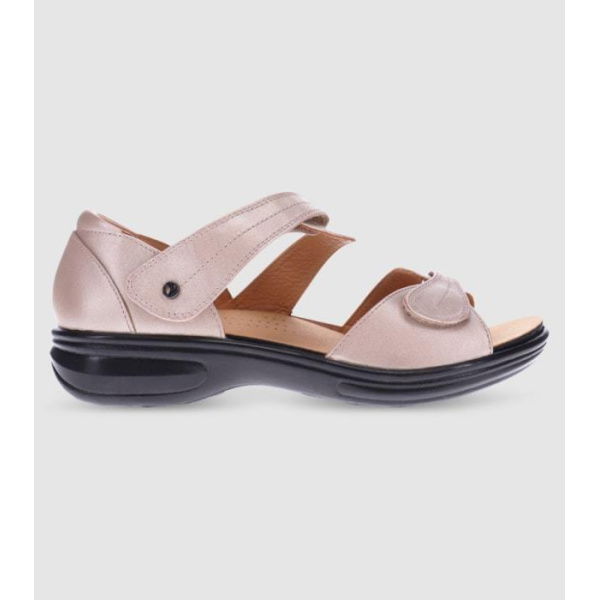 Revere Geneva Womens Sandal Shoes (Pink - Size 9)