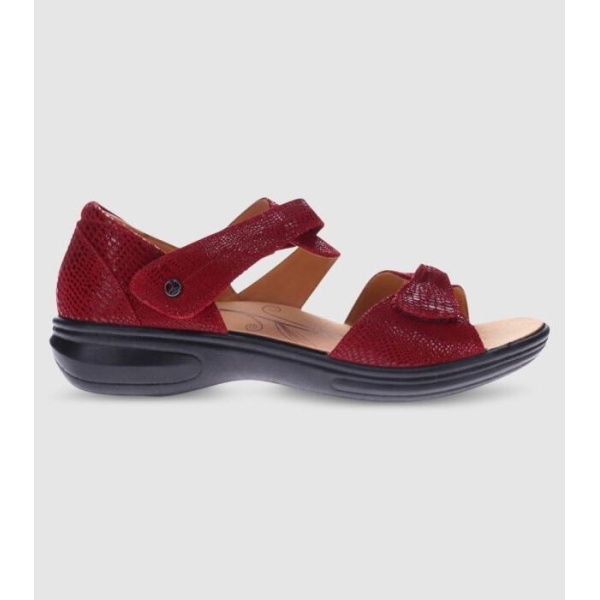 Revere Geneva Womens Shoes (Red - Size 6)
