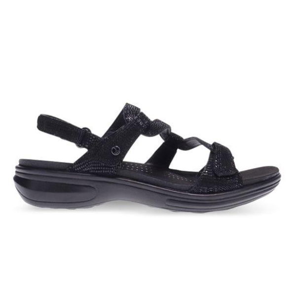 Revere Miami Womens Sandal (Black - Size 11)