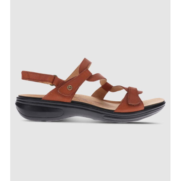 Revere Miami Womens Sandal (Brown - Size 8)