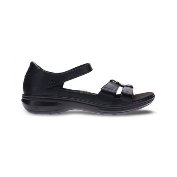 Revere Negara Womens Sandal (Black - Size 8)