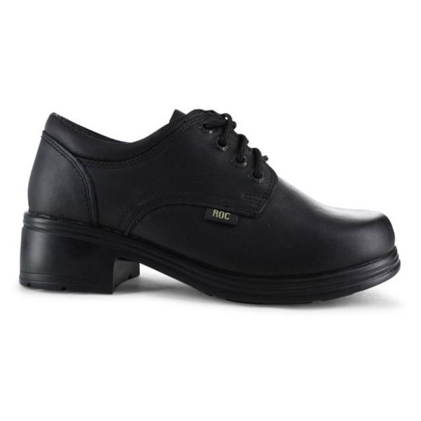 Roc Dakota Senior Girls School Shoes (Black - Size 12)