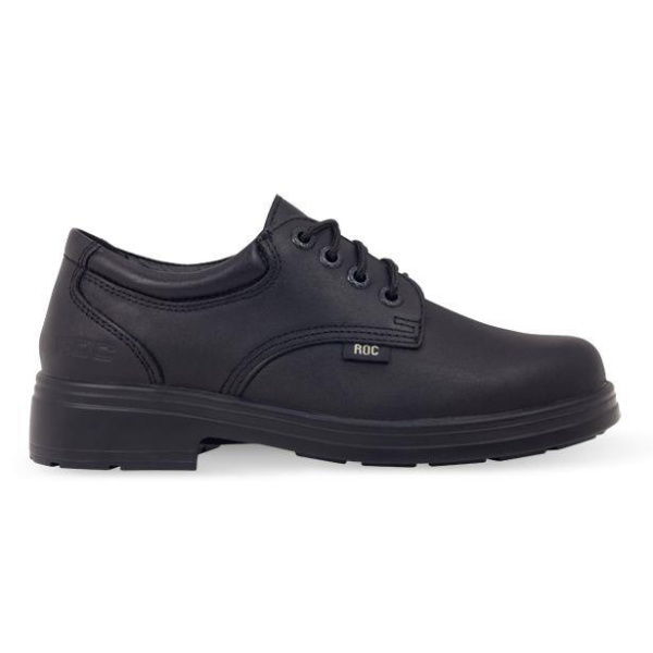 Roc Metro Senior Girls School Shoes Shoes (Black - Size 8)