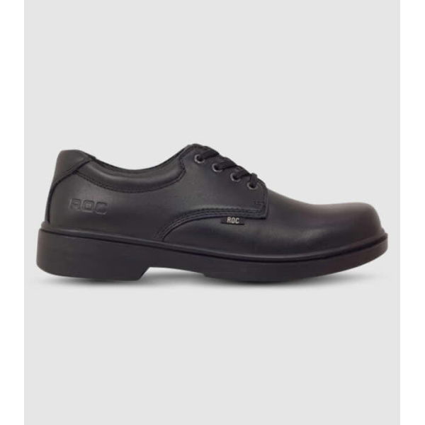 Roc Strobe Senior Boys School Shoes (Black - Size 10)