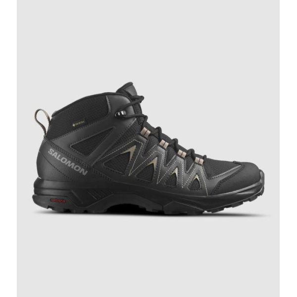 Salomon X Braze Mid Gore Shoes (Black - Size 10.5)