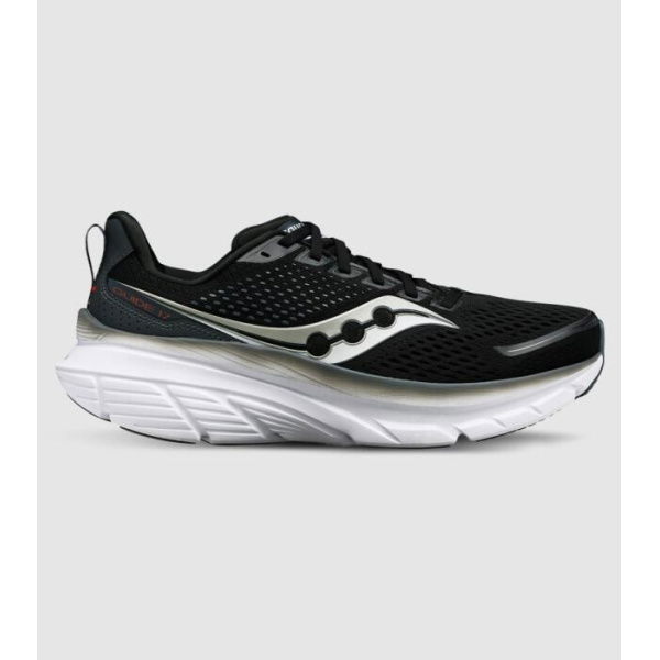 Saucony Guide 17 (2E Wide) Mens (Black - Size 11)