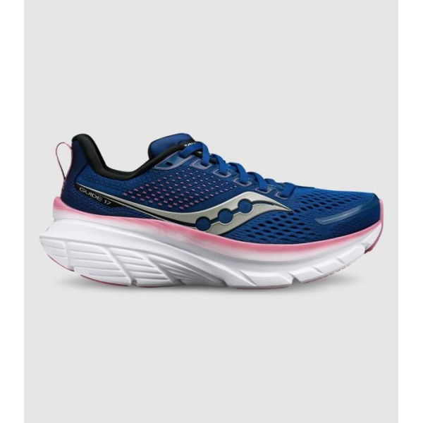 Saucony Guide 17 (D Wide) Womens (Blue - Size 6)