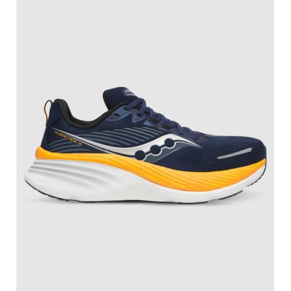 Saucony Hurricane 24 Mens Shoes (Blue - Size 10)