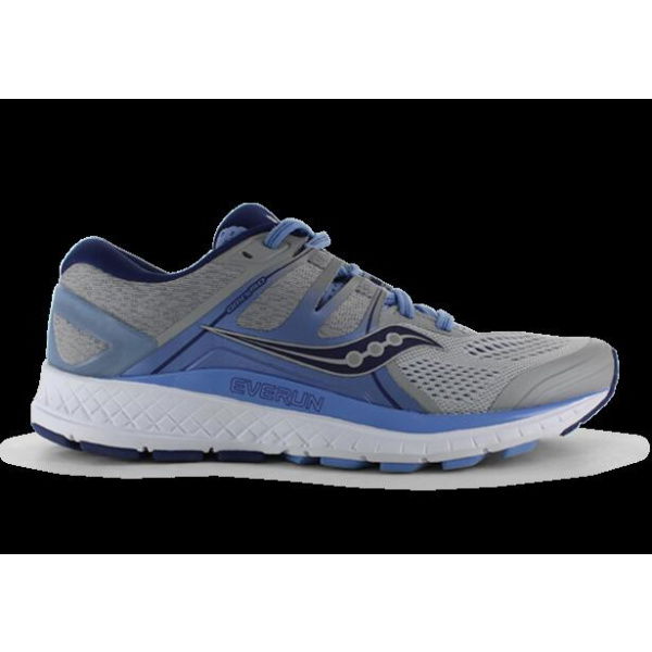 Saucony Omni Iso (D) Womens Silver Blue Navy (Grey - Size 11)